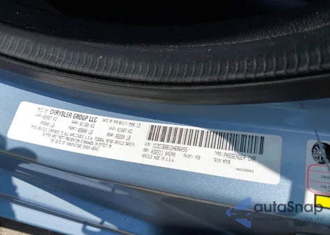 2013 Chrysler 200 Touring from USA, damaged, VIN 1C3CCBBB1DN696055